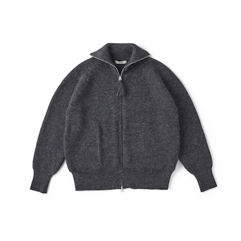 OLD JOE(オールドジョー) -ALPAKA TURTLE-NECK ZIP SWEATE