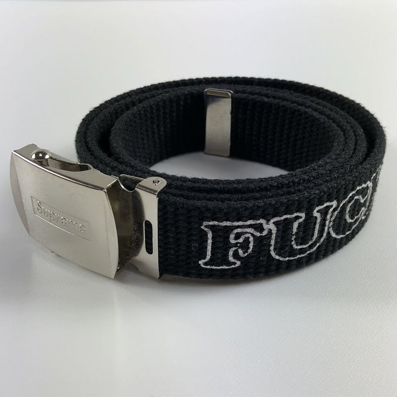 Supreme HYSTERIC GLAMOUR FXXK YOU Belt Black L/