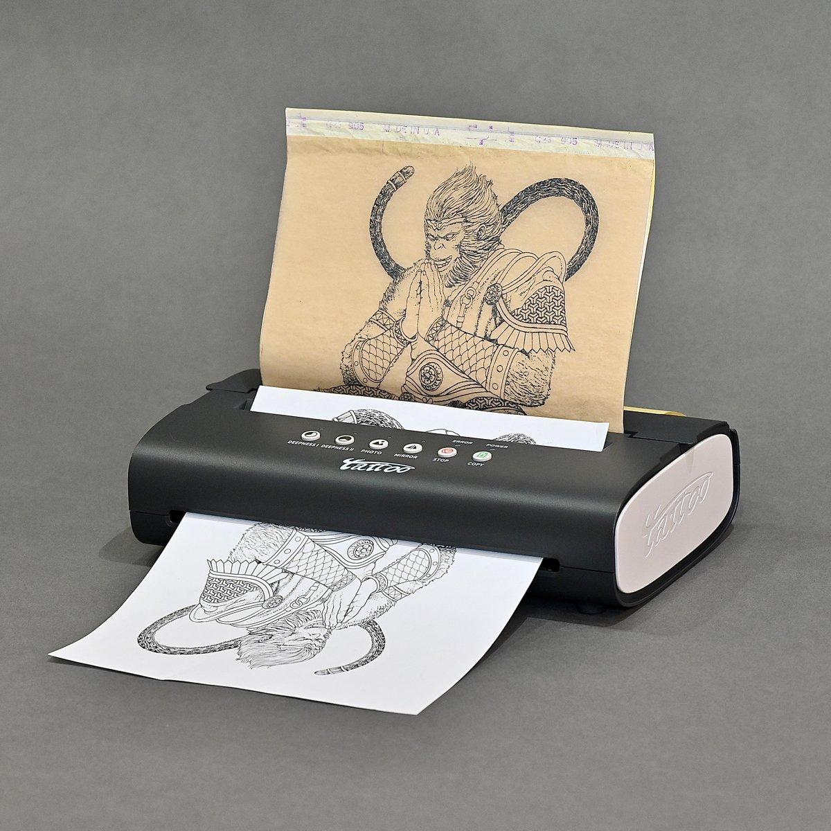 タトゥー転写コピー機 プリンター機 サーマルミニプリンター LK-6018 x