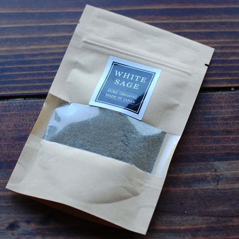 国産ホワイトセージ オーガニックインセンス 粉末タイプ | Thousand