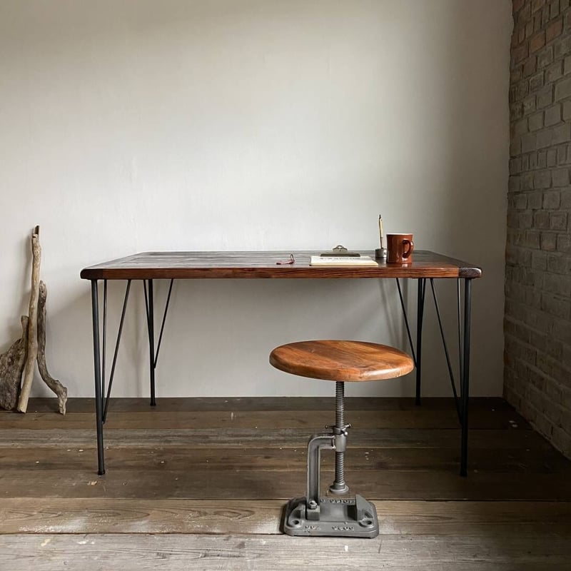 数量限定 MDT-150 ワークデスク 古材 カフェテーブル テーブル