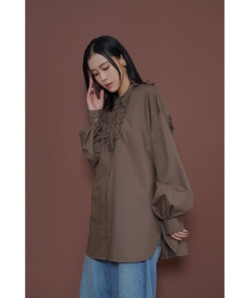 CYAN tokyo シアントーキョー 25秋冬ご予約】 2ラインフリルオーバー