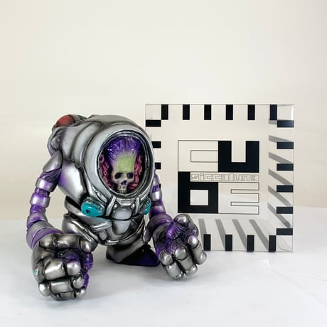 シカルナ工房】CUBE MARSBOT二体セット ソフビ】【シカルナ工房】CUBE