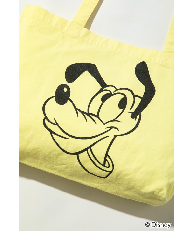 Disney / WIDE TOTE BAG(プルート)【WCJ-TD-006LIM07】 |