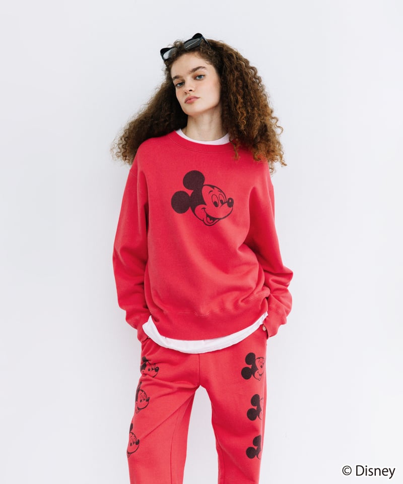 Disney / SWEAT TOP(ミッキー)【WCJ-NA-020RD】 | WCJ OF