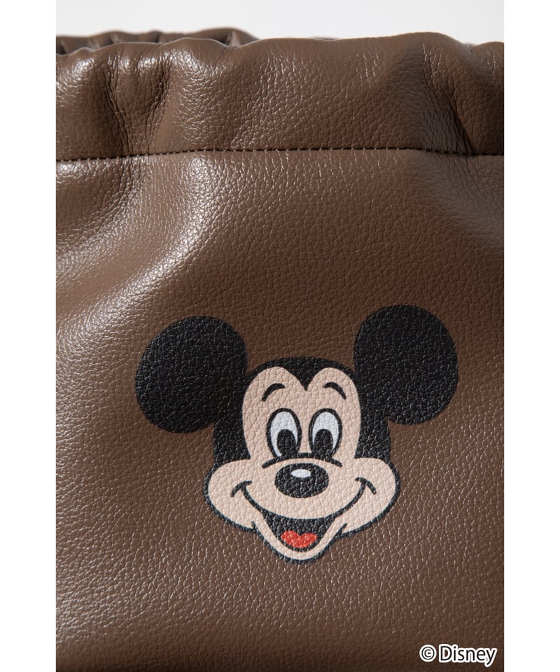 Disney / DRAWSTRING BAG(ミッキー)【WCJ-QU-115BRN01】