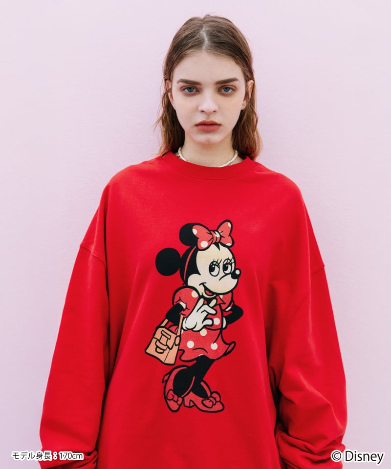 Disney / SWEAT BIG TOP(ミニー)【WCJ-TD-004RED02】 |