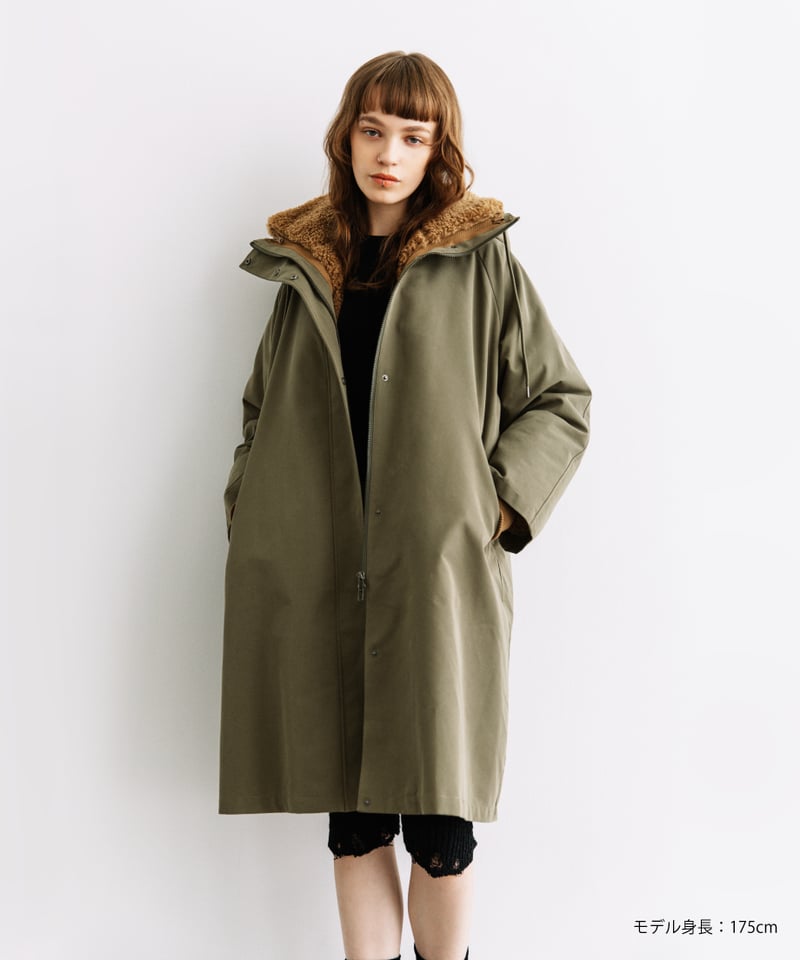 撥水】エコファーライナー付きコート【WCJ-TA-003KHA-BRN】 | WCJ OFF