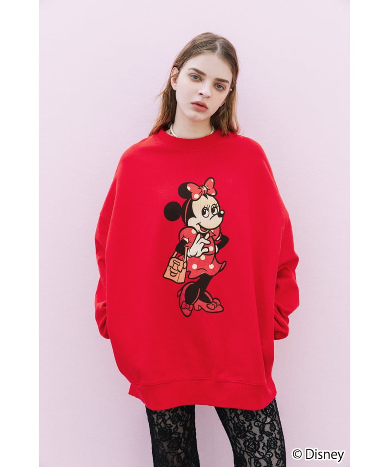 Disney / SWEAT BIG TOP(ミニー)【WCJ-TD-004RED02】 |