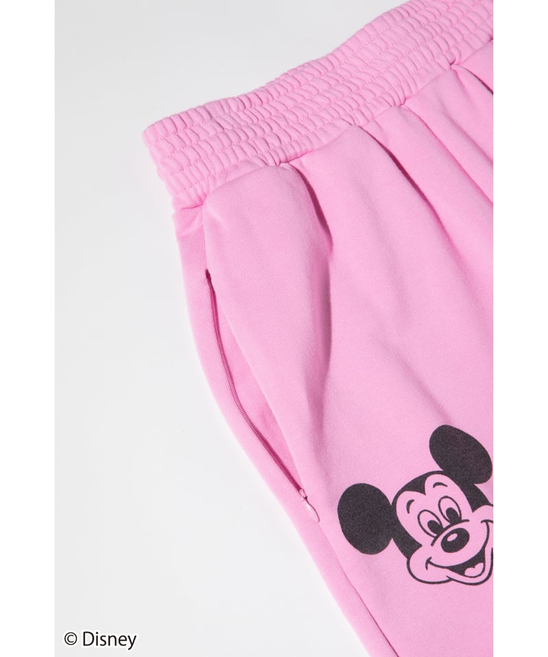 Disney / SWEAT PANTS(ミッキー)【WCJ-NA-050PNK01】 | W