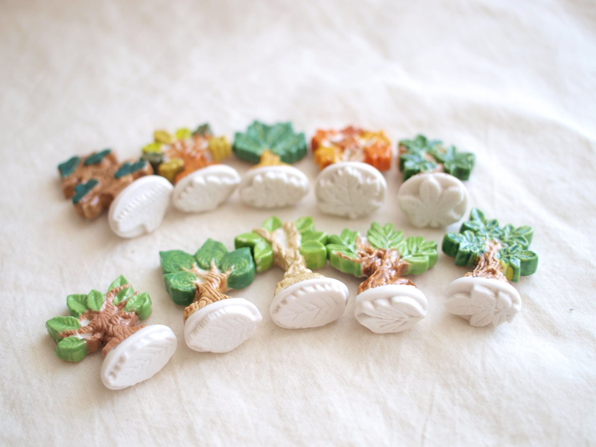 フェーブ セットフェーブ / A chaque arbre sa signature 樹木の