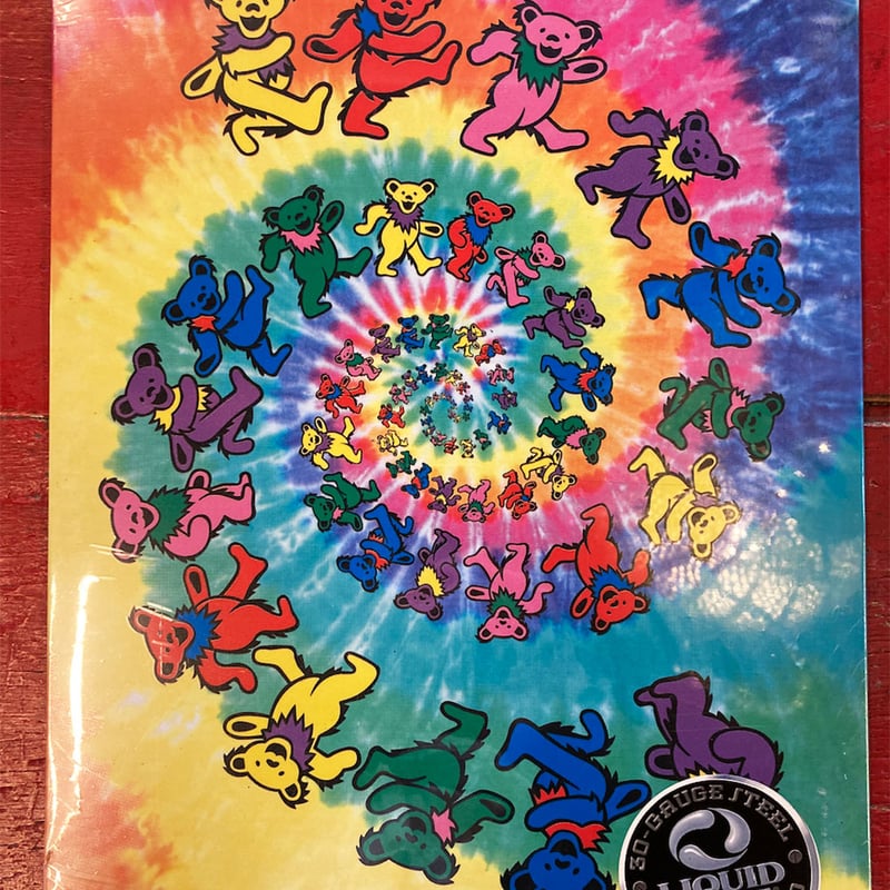 グレイトフル デッド・スパイラル ベアーズ メタル ポスター | Bear's