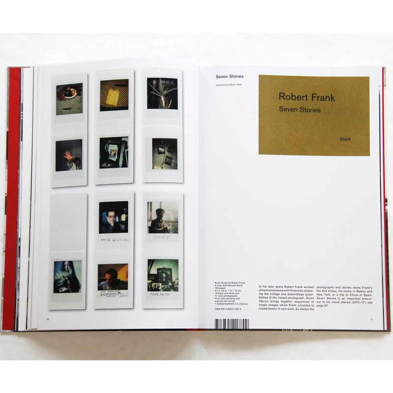 Robert Frank『Books and Films published』 | Fugen