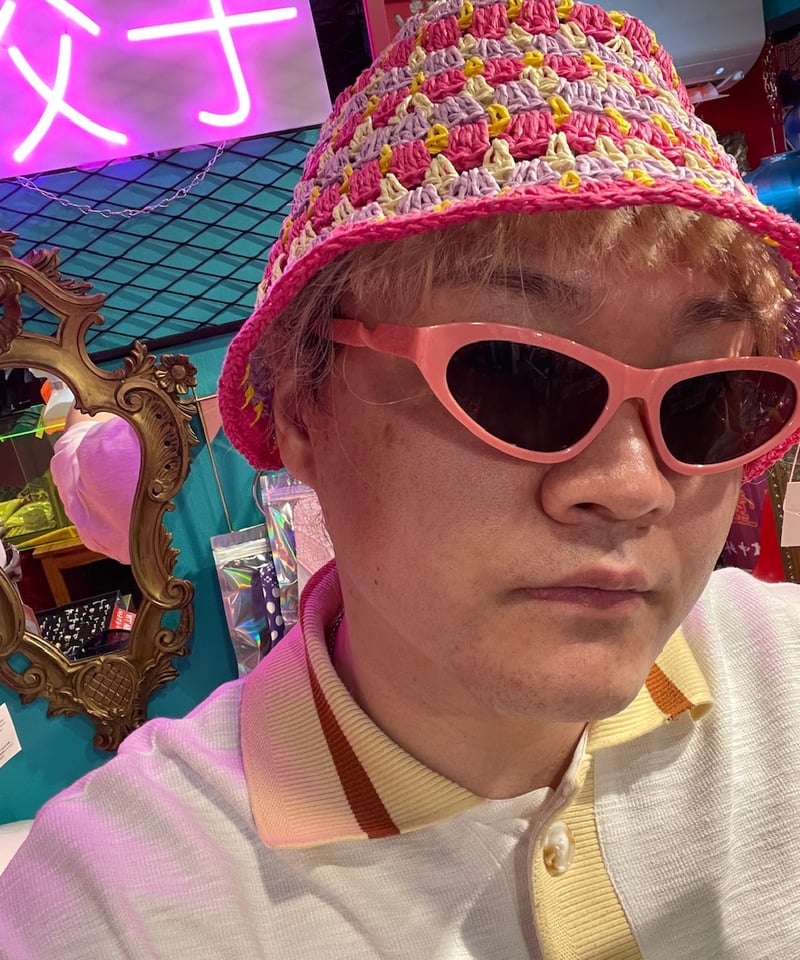 キャットアイ サングラス ピンク | GUGU