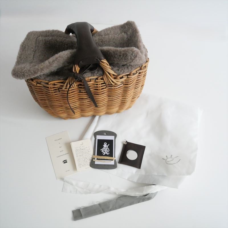 エバゴス HIRAMEITAバッグ ボア エバゴス HIRAMEITAバッグ ボア 2023AW