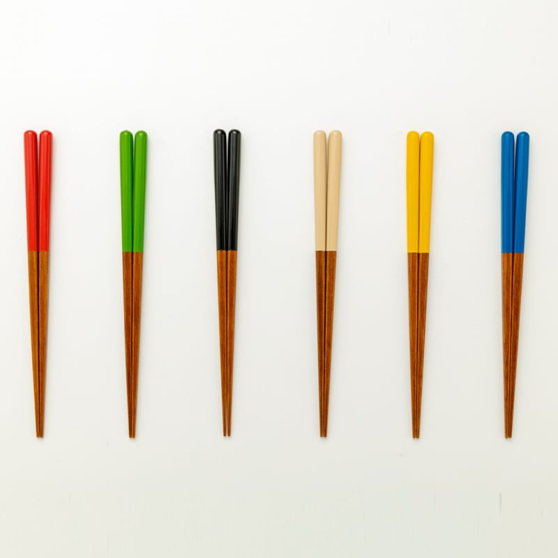 うるしがんこ箸23cm | 竹の、箸だけ。ヤマチク（熊本県南関町）