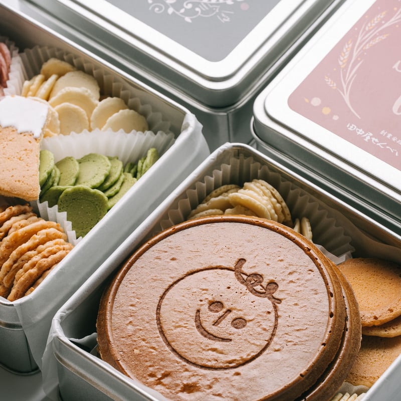 YES! SENBEI CAN/NOT COOKIE セット | 田中屋せんべい総本家