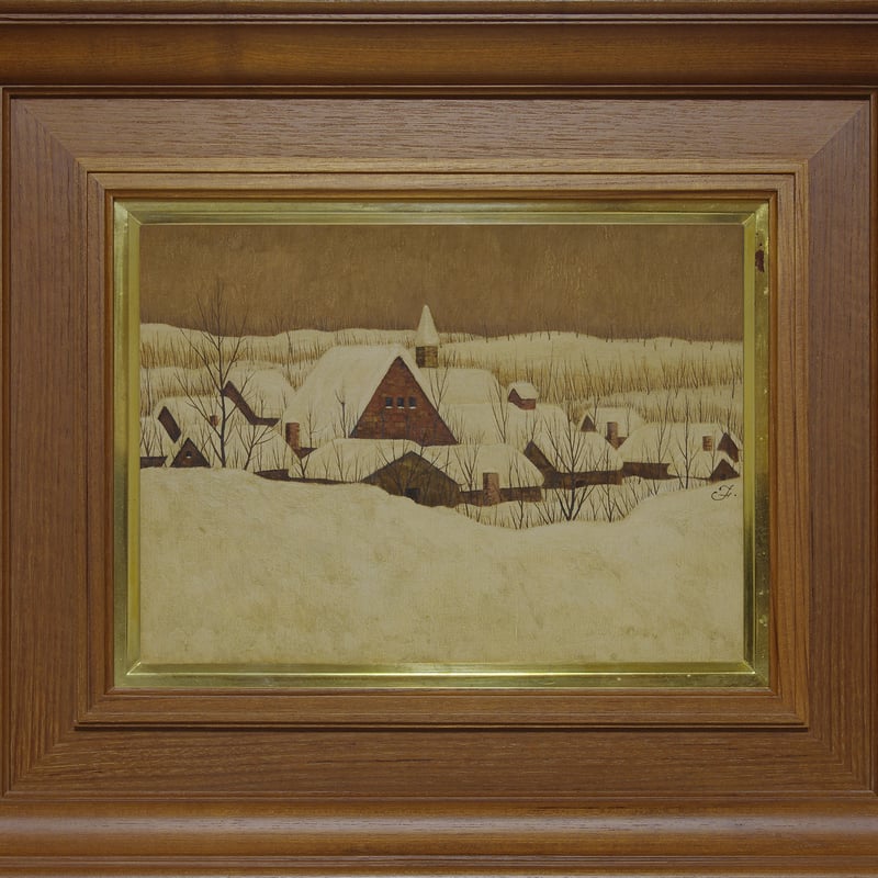 福井良之助「冬」4号 | マエマス画廊EC