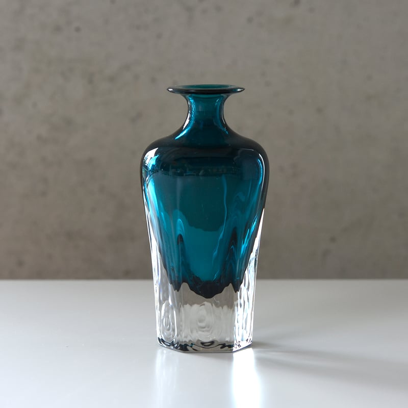 富山アイコニック YAKUBIN 一輪挿し /越碧硝子 491 | 富山ガラス工房