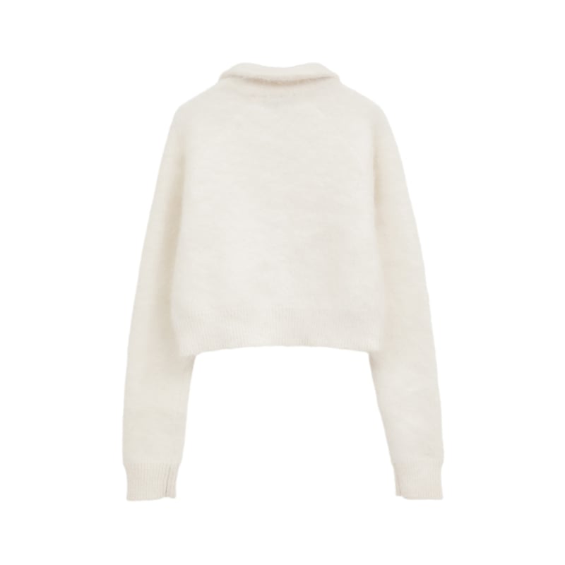 CLANE クラネ “ANGORA SHORT KNIT CARDIGAN” アンゴラショート