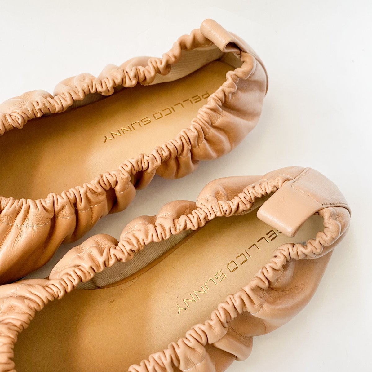 PELLICO SUNNY ペリコサニー】アンクレットギャザーバレエシューズ | quan