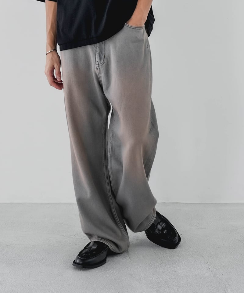 超甘撚り VINTAGE BAGGY JEANS by KUROKI | CTHY
