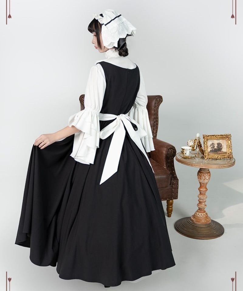 Black Cat Manor ロングメイド服 Ⅷ型 オーダー [OP400] | Roses