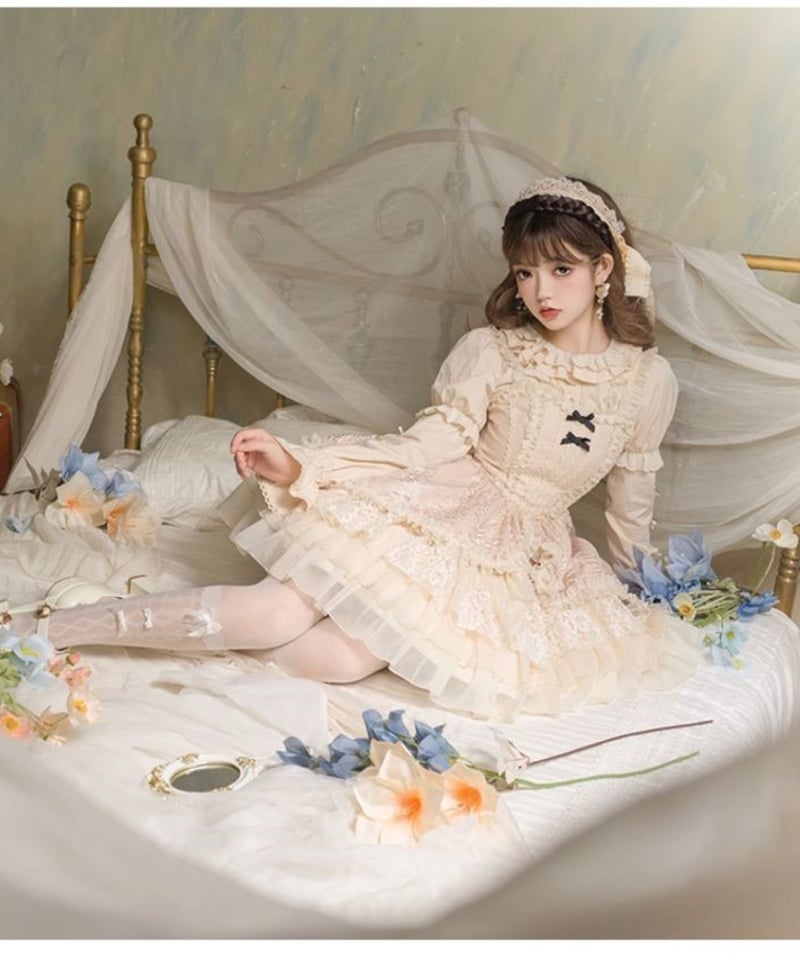 with PUJI / オルゴール ロリィタドレス JSK [LO1184] | Roses