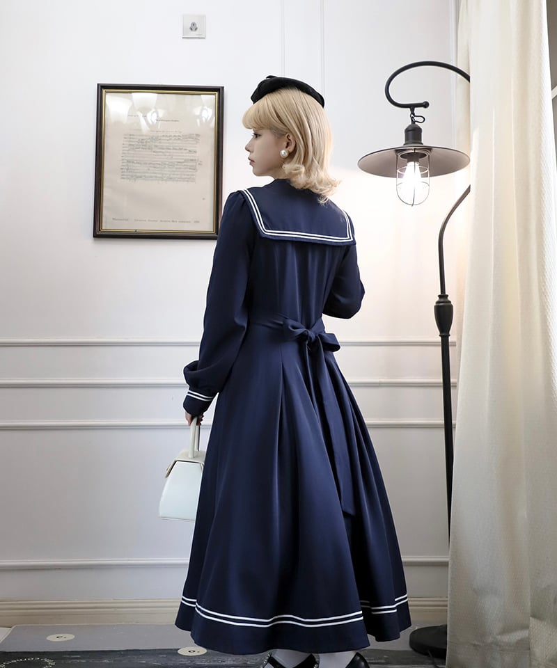 アラビアンナイトゴシック / セーラーロングワンピース [LO1148