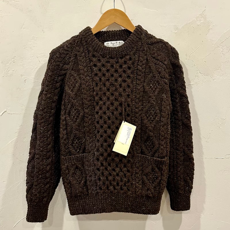 アテナデザイン アランニット #ブラウン サイズ36 | Bon Vieux