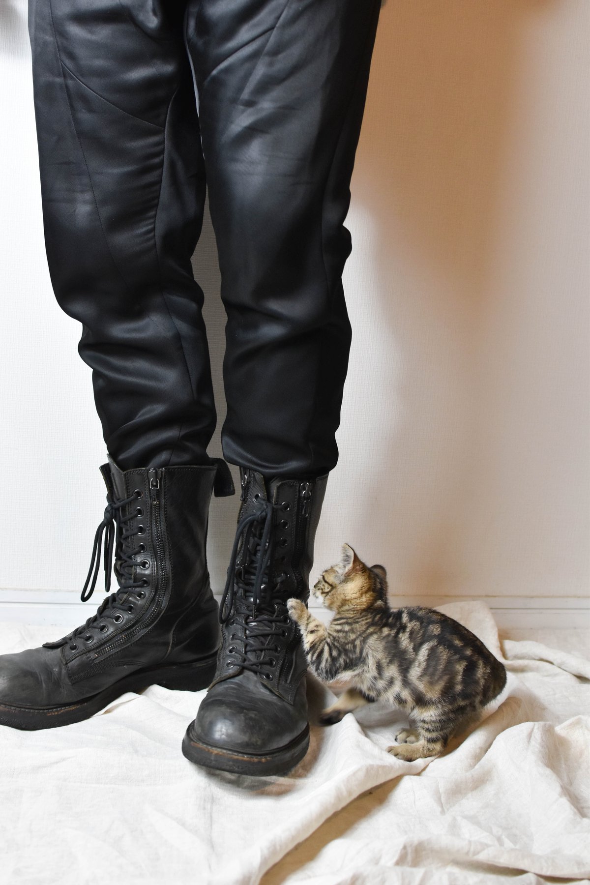 Julius SS11 Chaos Double-Zip Combat Boots - 337