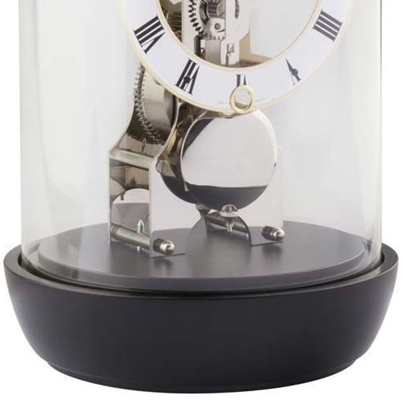 ヘルムレ◇Hermle 23019-740791◇ガラスドーム 置き時計◇ドイツ製手