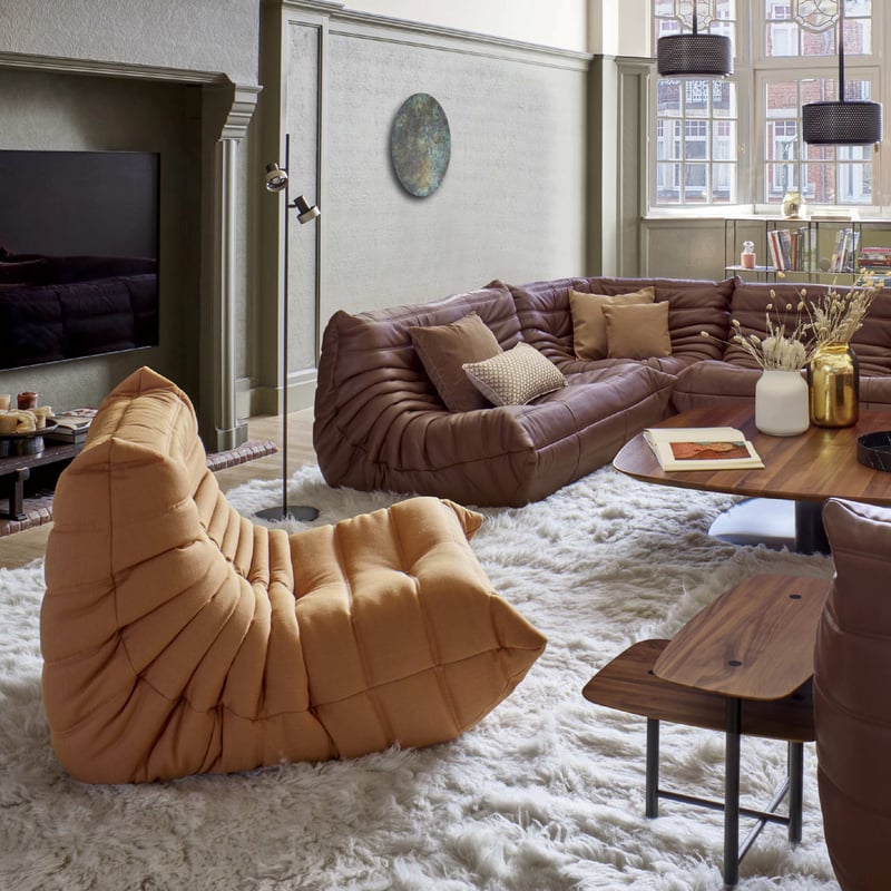 ligneroset/リーンロゼ 1人掛けソファ Rosettogo/ロゼトーゴ 【E-Hラン