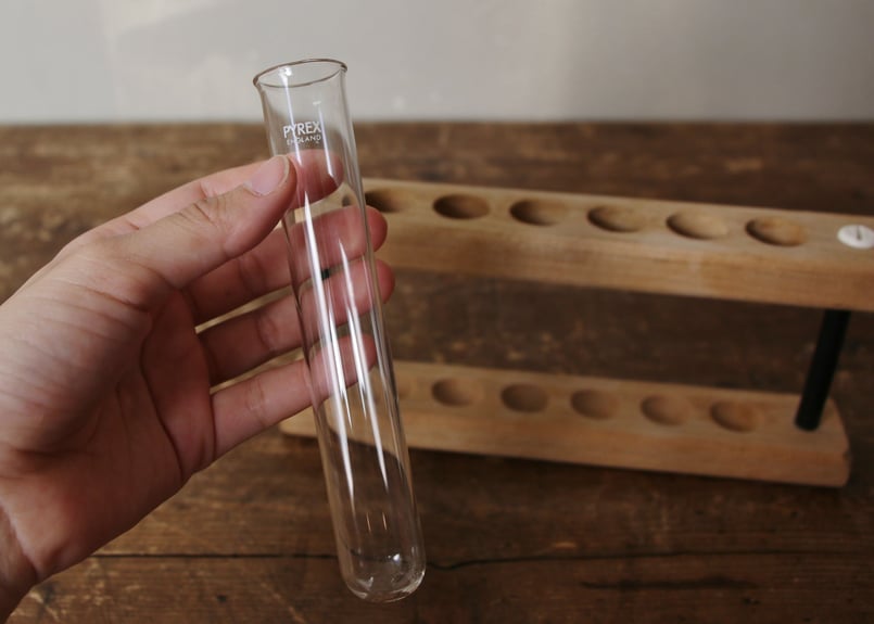 PYREX 試験管スタンド＆試験管セット S-412 | mumokuteki antique