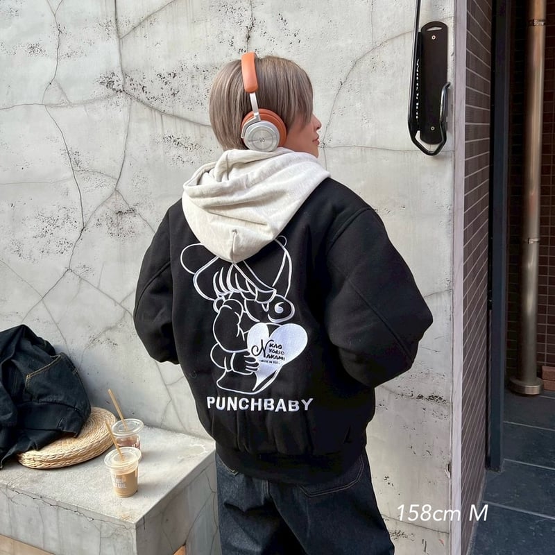 PUNCHBABY stadium jacket | kaoyorinakami