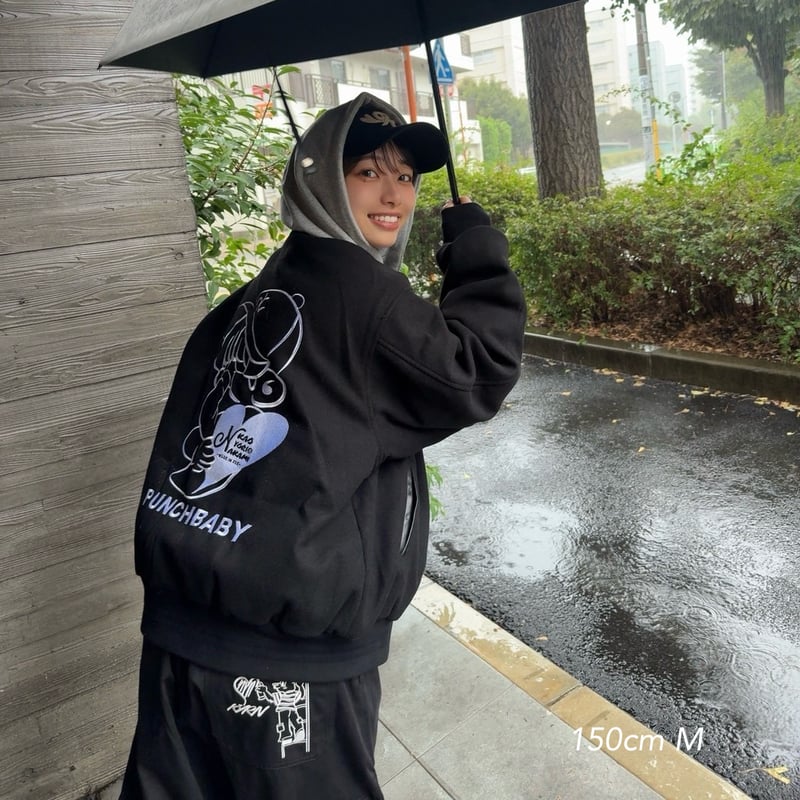 PUNCHBABY stadium jacket | kaoyorinakami
