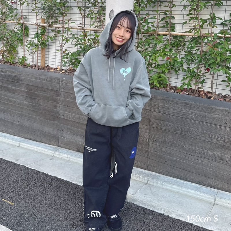 balloon pigment hoodie | kaoyorinakami