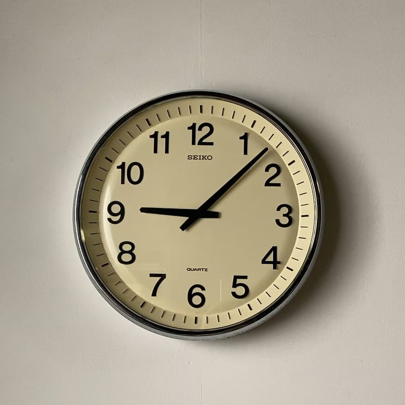 SEIKO セイコー 90s 学校時計 SH408S 2針 クオーツ 1990年代 オールド