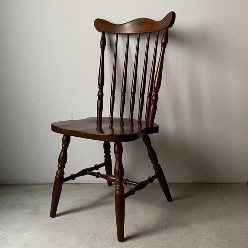 KASHIWA 柏木工 (かしわ) ダイニングチェア スピンドル ハイバック