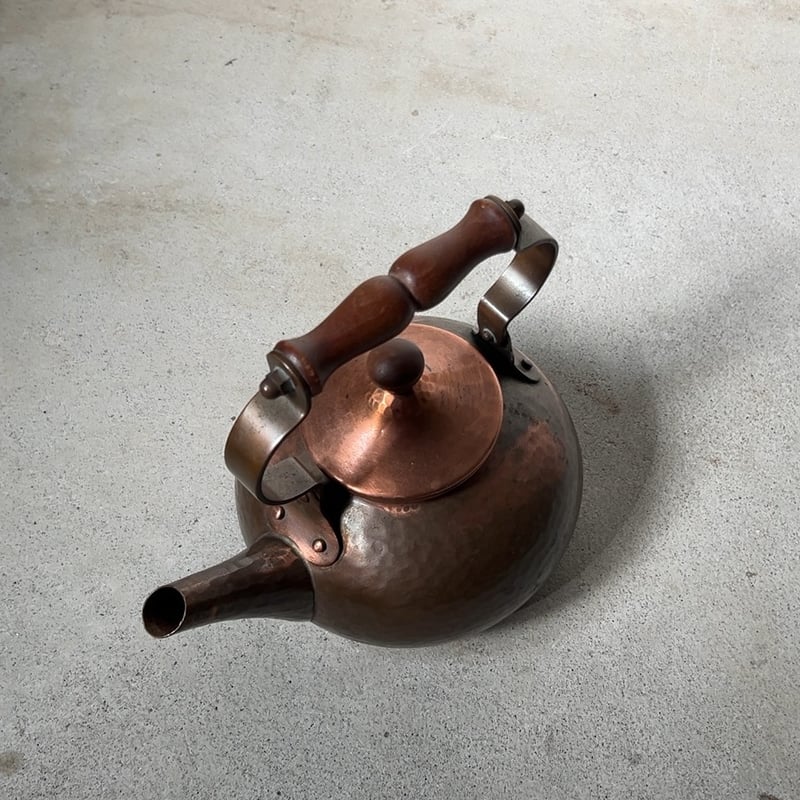 Zint 西ドイツ製 純銅ケトル ジント#200 銅製 コッパー 鎚目紋 銅薬缶