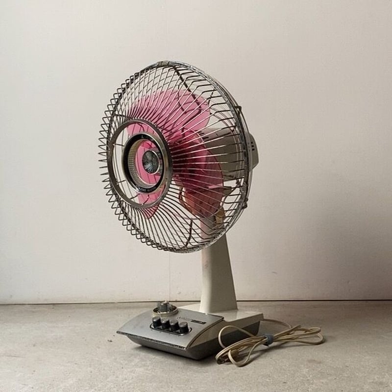 MITSUBISHI ELECTRIC COMPAC D25E8 三菱扇風機 オールド三