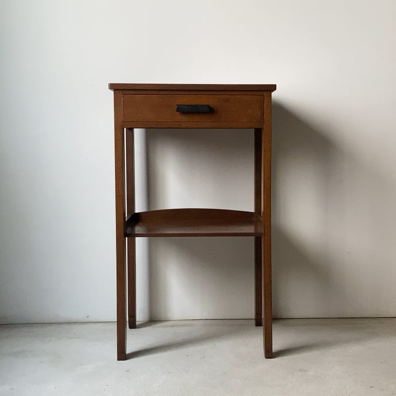 古い木製チェスト 1杯引出し ヴィンテージチェスト ベッドサイド