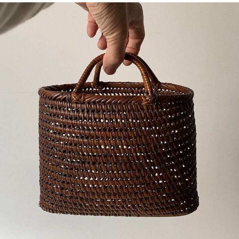 蓋付かご(小さめの 茶籠) 誠山 蓋付かご(小さめの 茶籠)