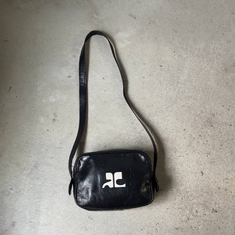 Courreges クレージュ 70sオールドクレージュ ミニショルダーバッグ