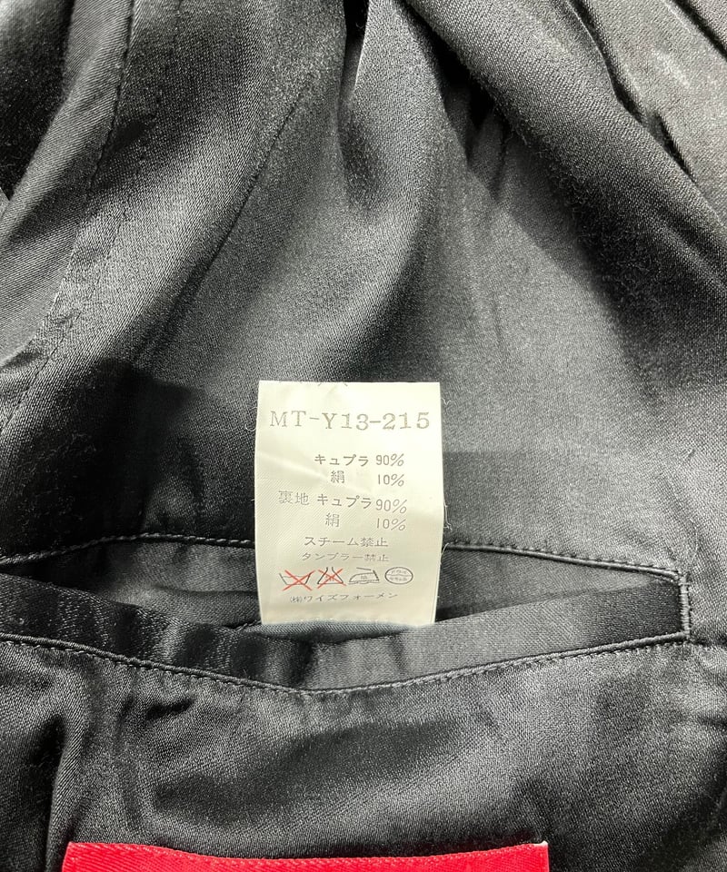 Y's for men yohji yamamoto 赤タグ ライダースーブルゾン（MT-Y1
