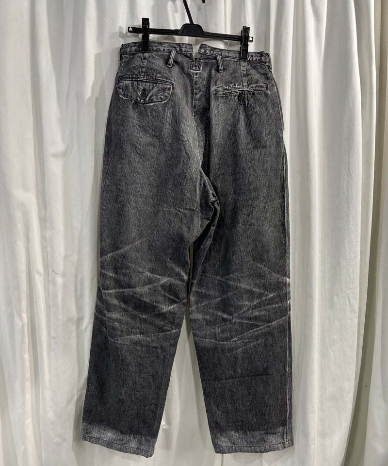 Y's for men yohji yamamoto サスペンダーデニムパンツ（MZ-P07-