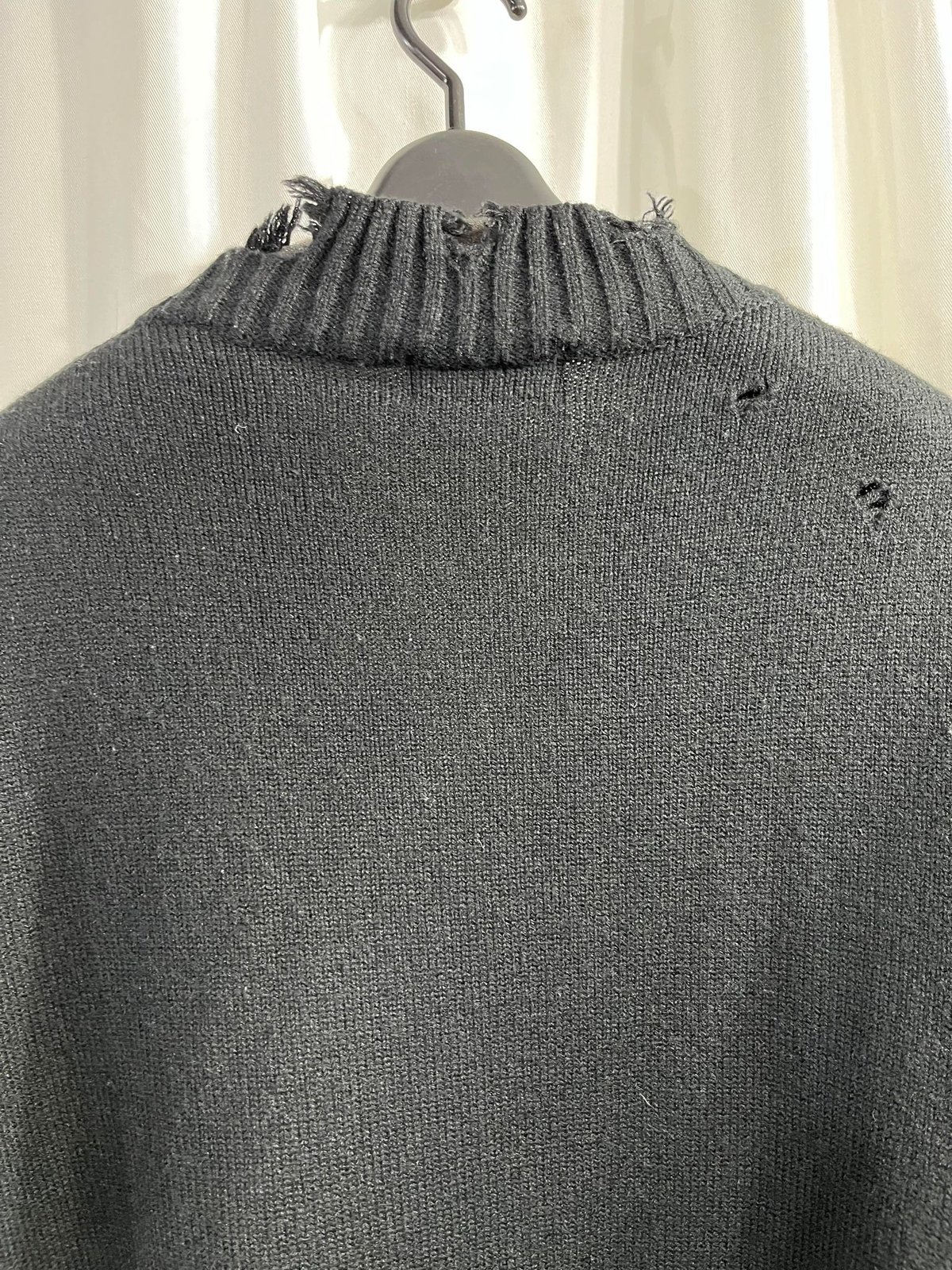 S'YTE yohji yamamoto ダメージ加工 Ⅴネックセーター（UM-K48-613