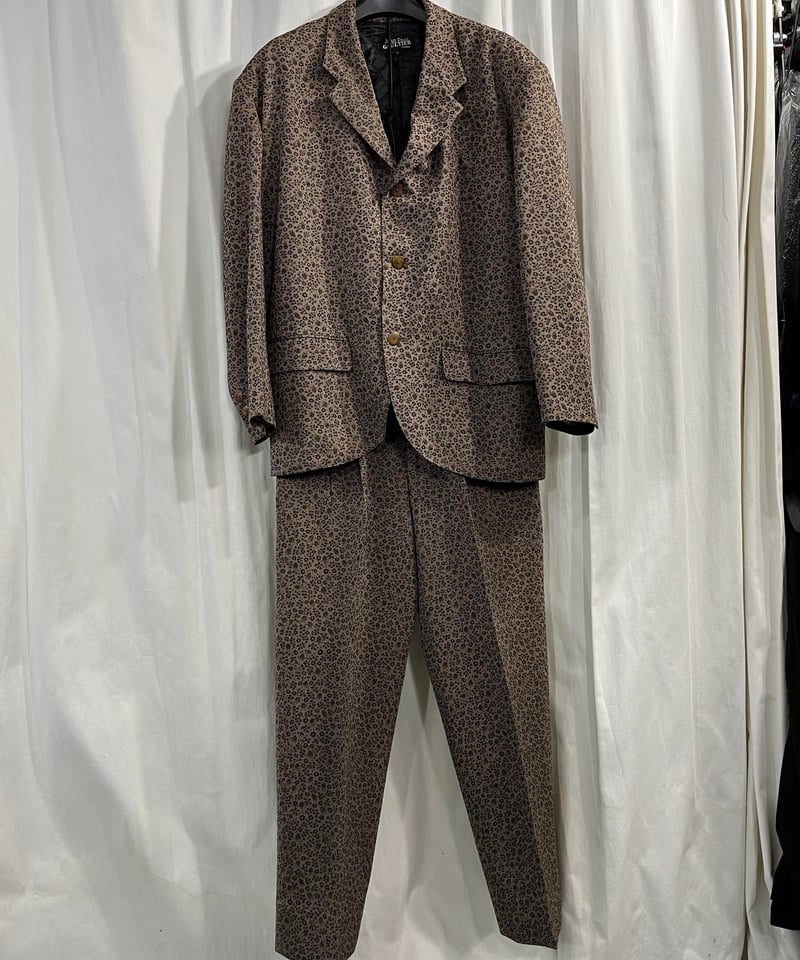 ジャンポールゴルチエ オム オブジェ【極美品】光沢スーツ