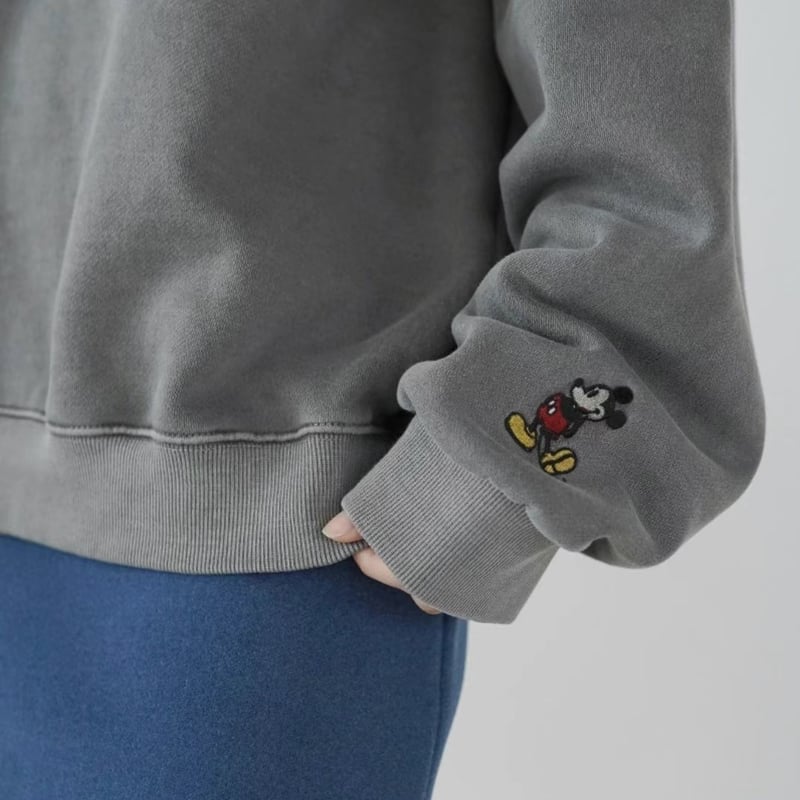 0361 pigment Walt Disney sweat/2カラー | riru select