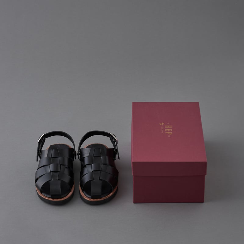 Driving- Box calf Leather [Black] | HEP SHOP ON